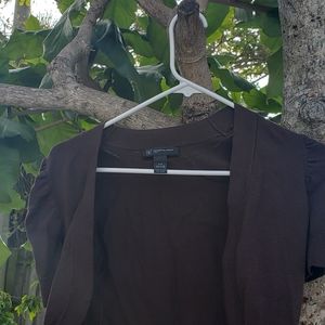 Ruched sleeved shrug